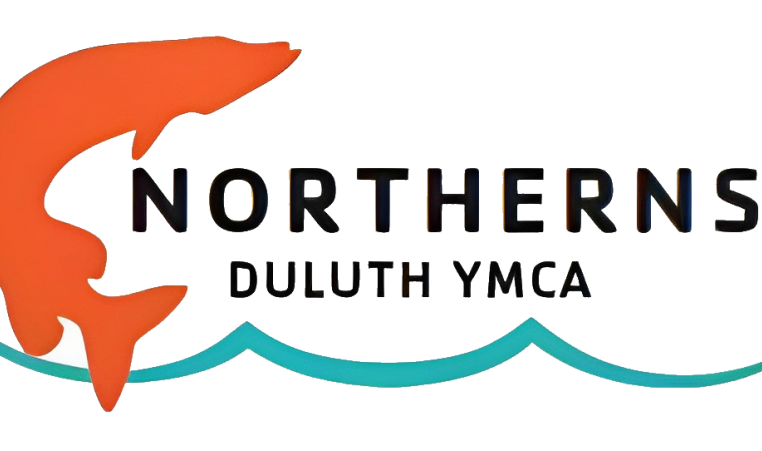Northerns Duluth YMCA Logo, picture of pike and wave